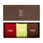 Animal Friendly Socks Pack3 Red